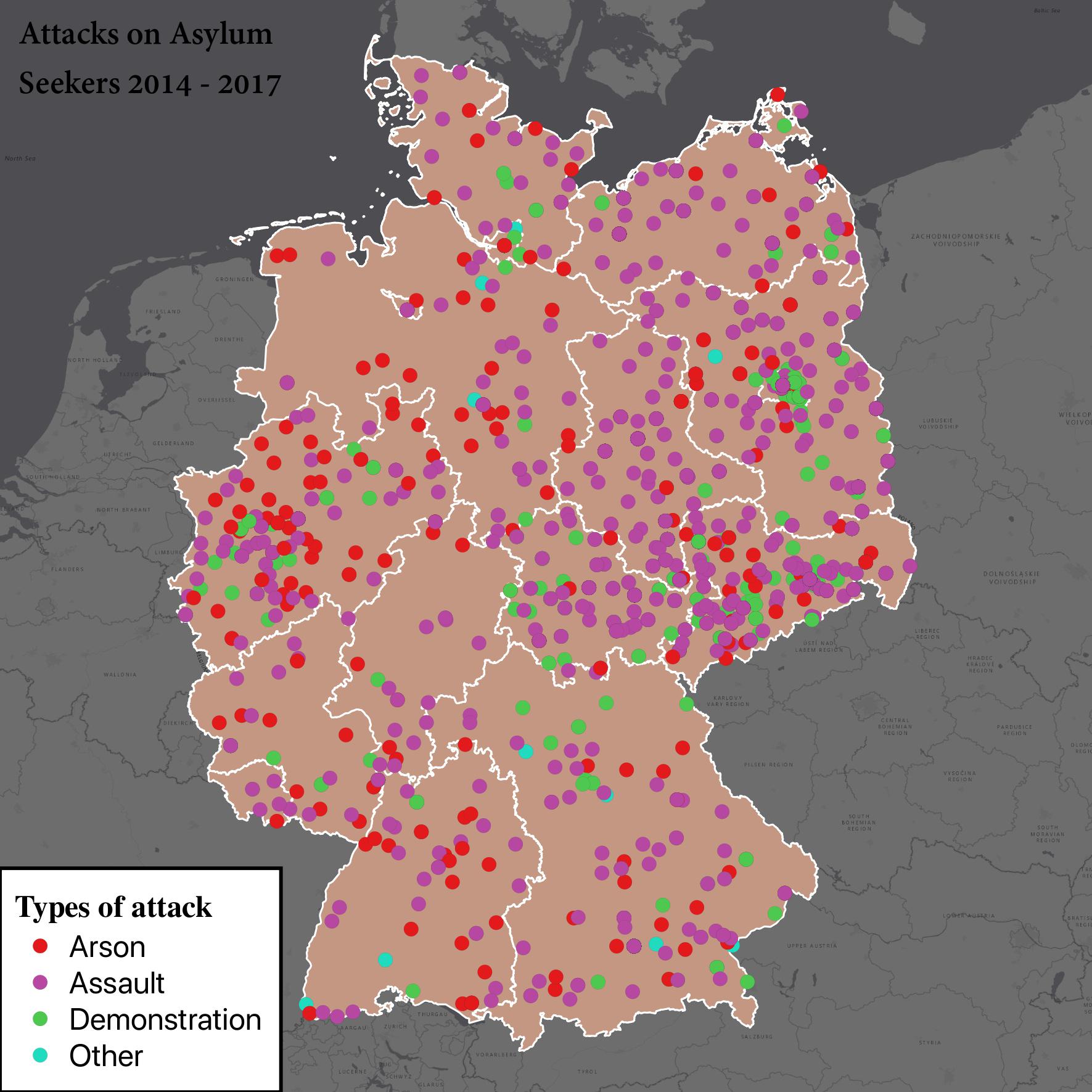 Attack types Germany